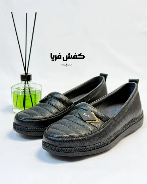کفش طبی زنانه مدل پارلمو دارای پد خار پاشنه و ۶ ماه ضمانت
